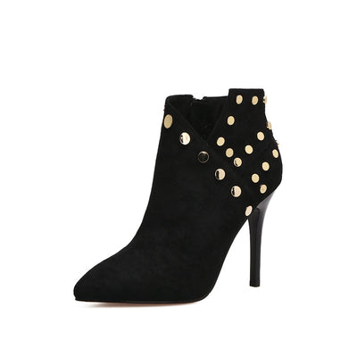 Botas Stiletto de Tacón Alto con Punta Afilada - Image 5