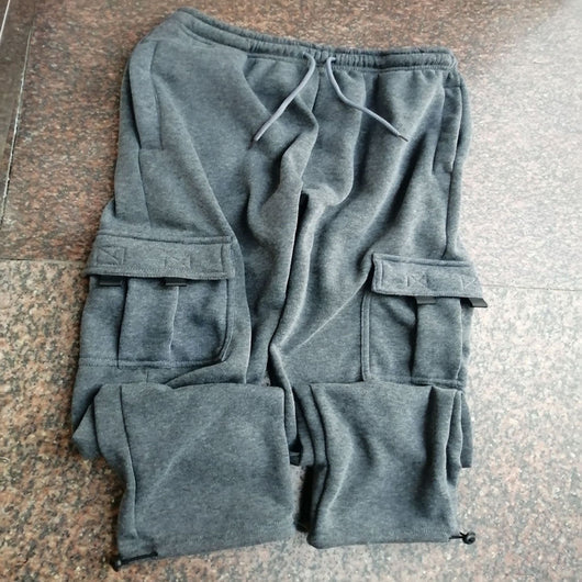 Pantalones Cargo Holgados con Múltiples Bolsillos para Hombre - Image 15