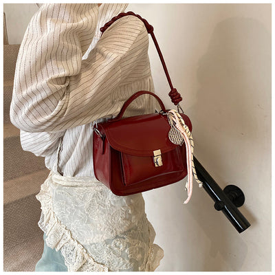 Bolso Bandolera Cuadrado Retro Portátil para Mujer - Image 35