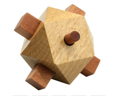 Puzzle de Bloqueo Kongming - Juguete Educativo de Bambú - Image 17