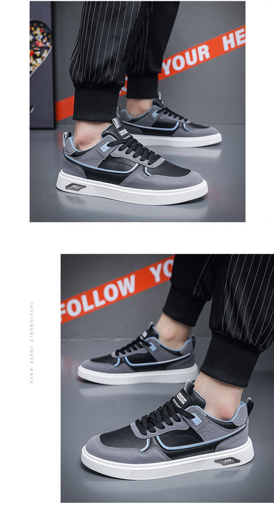 Tenis de Lona Transpirable Estilo Coreano para Hombre - Image 10