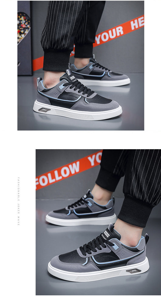 Tenis de Lona Transpirable Estilo Coreano para Hombre - Image 10