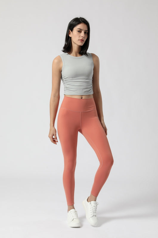 Top Deportivo Mujer con Pliegues Laterales - Image 8