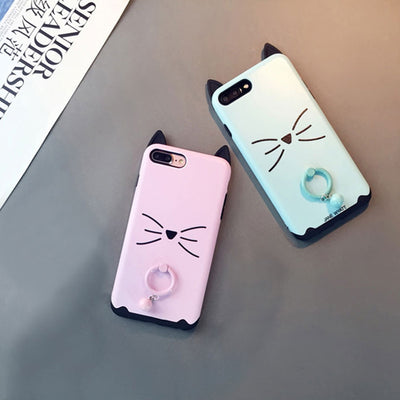 Funda Protectora iPhone 8/8Plus/6S/6SPlus con Anillo Soporte - Paquete Completo - Image 4