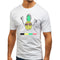 Blusa de Manga Media Cuello Redondo Colores Sólidos