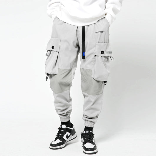 Pantalones Sueltos Hip-Hop con Bolsillos de Herramientas - Image 14