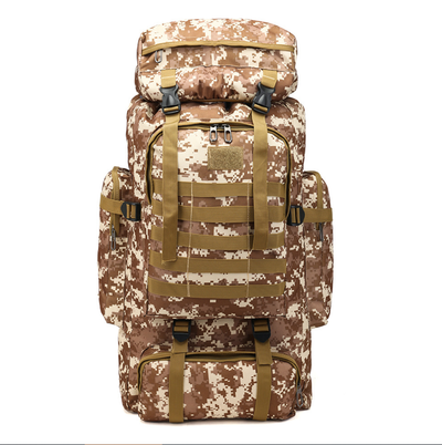 Mochila Táctica de Montaña con Camuflaje