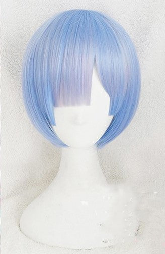 Peluca Rem - Cosplay de Anime Premium - Image 12