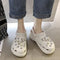 Sandalias Tipo Zueco para Mujer Verano Suela Gruesa Aumentada