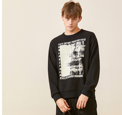 Playera de Manga Larga Estilo Americano Clásico para Hombre - Image 3
