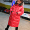 Children's Down Jacket Red A 100 Cm