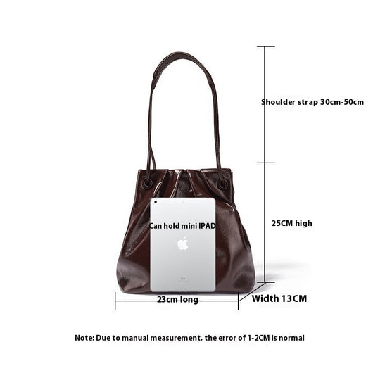 Bolsa Bucket Ajustable para Mujer - Bandolera Versátil - Image 5