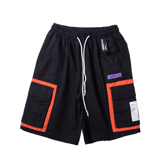 Pantalones Cortos Overol Holgados Five Point - Estilo Urbano para Hombre