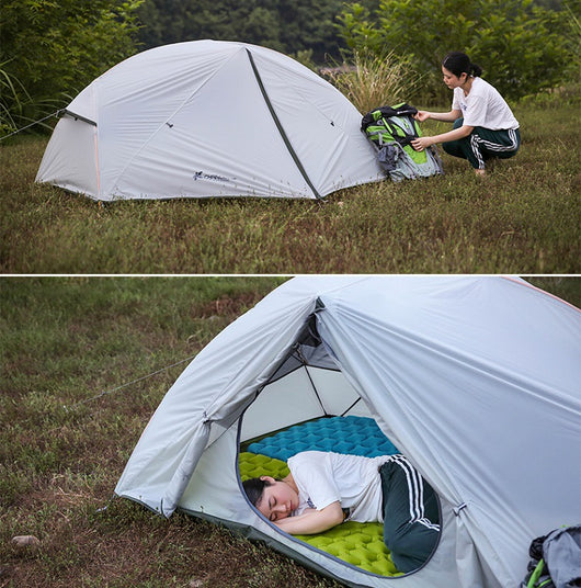 Carpa Doble Impermeable para Camping y Aventuras al Aire Libre - Image 5
