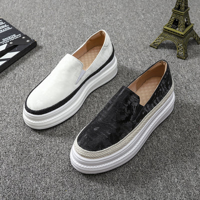 Zapatos Plataforma para Mujer - Suela Gruesa Versátil y Cómoda - Image 11