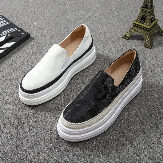Zapatos Plataforma para Mujer - Suela Gruesa Versátil y Cómoda - Image 11