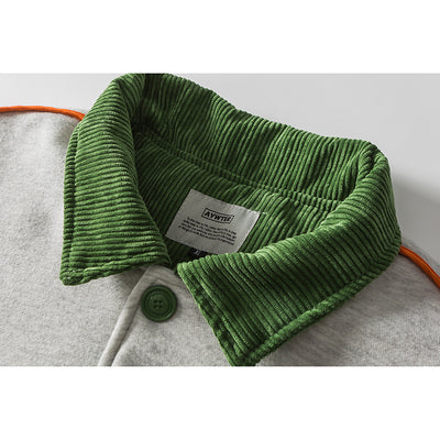 Abrigo de Hombre con Empalmes en Poliéster - Chaqueta Acolchada Premium - Image 9