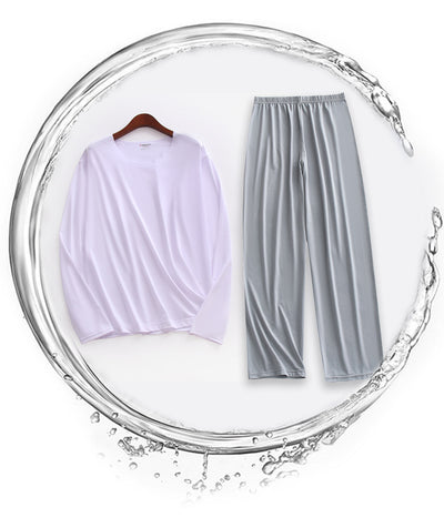 Pijama Hombre Manga Larga Corta Verano - Conjunto Ultradelgado Transpirable - Image 14