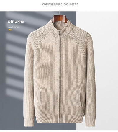 Cardigan Cuello Alto con Cierre Acolchado para Hombre - Image 16