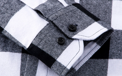 Camisa de Cuadros de Algodón Suave para Hombre - Diseño Moderno - Image 13