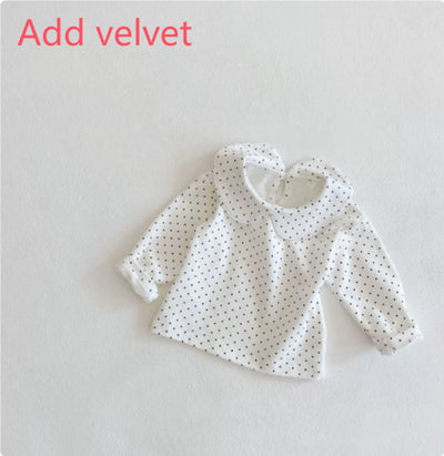 Blusa de Cuello Peter Pan y Manga Larga - Image 10