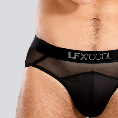 Bóxer Triangular de Seda para Hombre con Entrepierna de Seda Genuina - Image 3