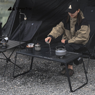 Mesa de Camping Plegable Multifuncional Portátil - Image 2