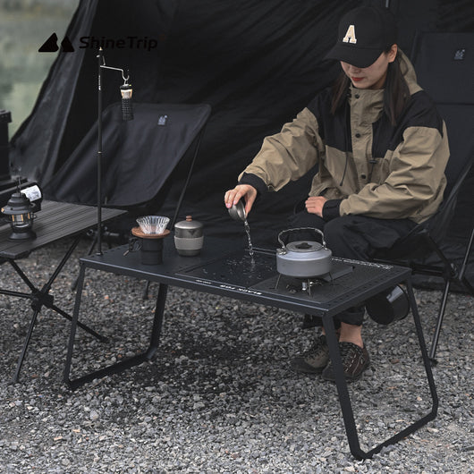 Mesa de Camping Plegable Multifuncional Portátil - Image 2