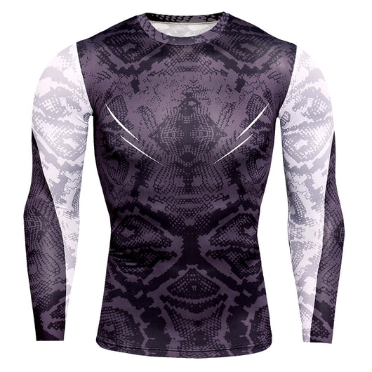Camiseta Manga Larga Cuello Redondo Slim Fit para Hombre - Image 25