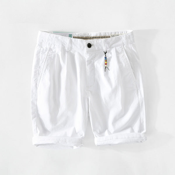 Pantalones Casuales de Algodón para Hombre - Corte 3/4 Clásico - Image 2