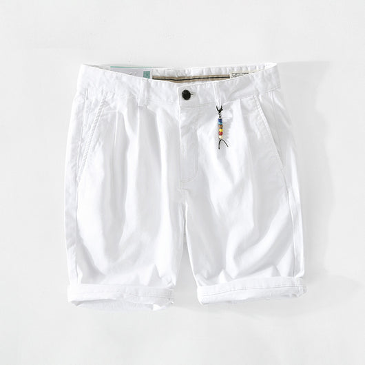 Pantalones Casuales de Algodón para Hombre - Corte 3/4 Clásico - Image 2