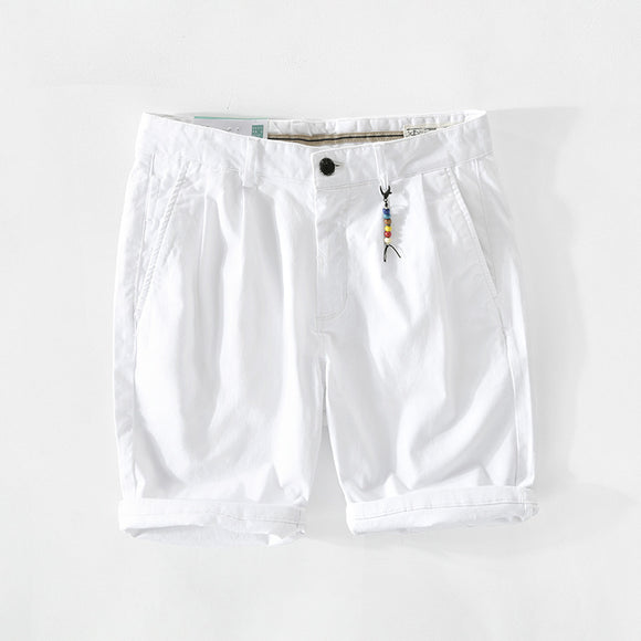 Pantalones Casuales de Algodón para Hombre - Corte 3/4 Clásico
