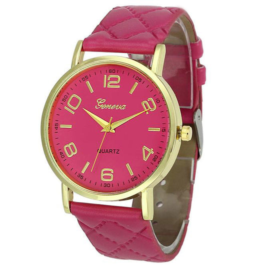 Reloj Geneva para Mujer con Correa Grabada y Movimiento de Cuarzo - Image 8