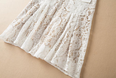 Vestido Slim con Cintura de Encaje y Lazo - Image 20