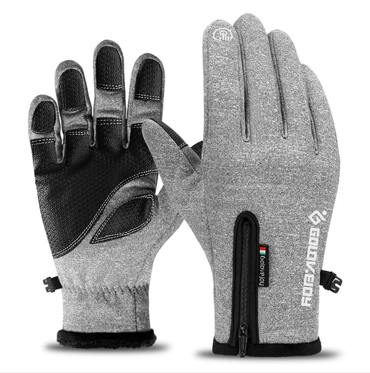 Guantes Moto Invierno Forrados Térmicos Impermeables Pantalla Táctil Agarre Antideslizante - Image 10