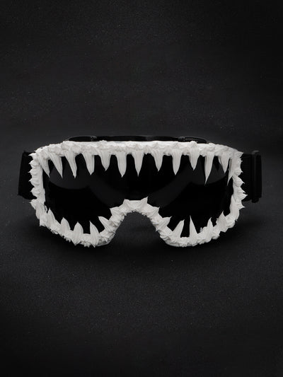 Gafas de Sol Reflectantes con Efecto Resina Brillante - Estilo Hip-Hop Rock - Image 9