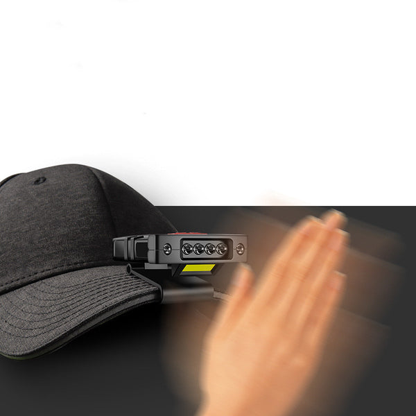 Lámpara LED Frontal con Sensor de Movimiento
