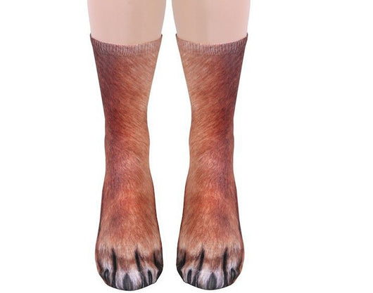 Calcetines Largos Unisex con Diseño de Garras de Gato 3D - Image 5