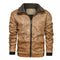 Chaqueta de Invierno Mountainskin PU para Hombre - Abrigo Grueso y Cálido