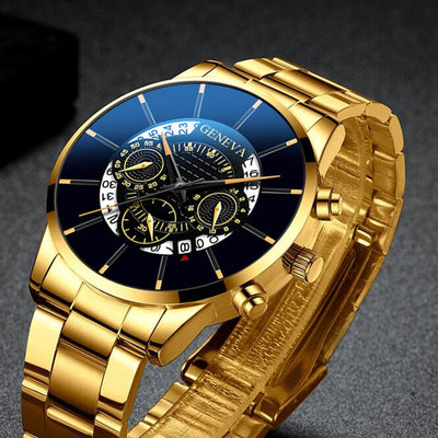 Reloj de Acero Inoxidable Casual con Movimiento de Cuarzo - Image 3