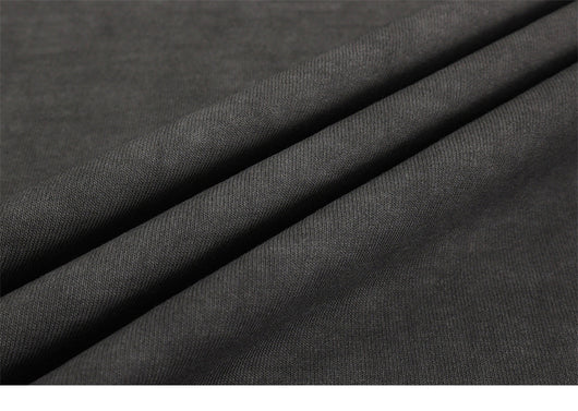 Camiseta Manga Larga Oversize Tejida a Mano para Hombre - Algodón Pesado - Image 28