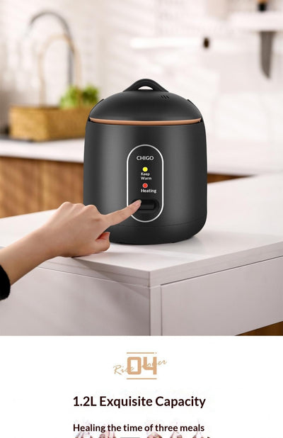 Mini Arrocera de Bajo Consumo para Dormitorio - Olla Antiadherente - Image 18