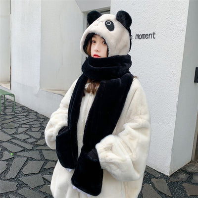 Conjunto Invernal para Mujer: Gorro, Bufanda y Guantes - Image 2