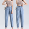 High-Waisted Tencel Baggy Jeans - Total Comfort
