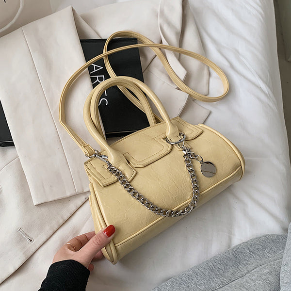Bolsa Mensajera de Cuero Estilo Oeste - Diseño Trendy