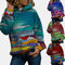 Sudadera con Estampado de Gatos