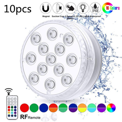 Luz Sumergible LED Impermeable con Control Remoto para Piscina, Fuente y Spa - Image 13