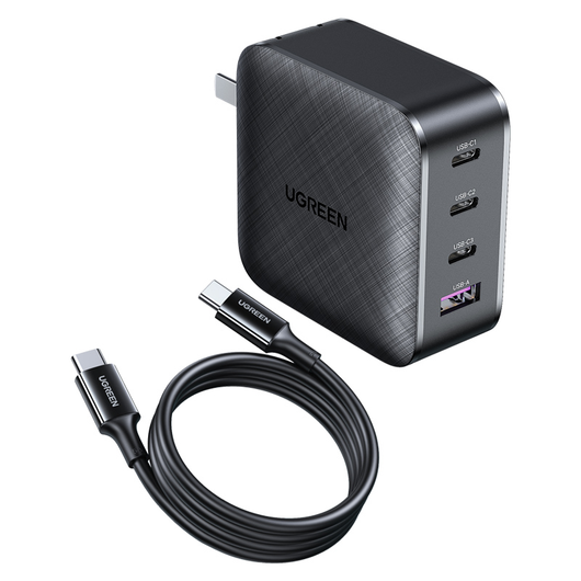 Cargador Rápido GaNX65 65W-100W Nitruro de Galio con 4 Puertos - Image 13