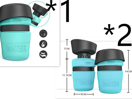 Botella de Agua Deportiva con Sistema de Exprimidor para Viajes - Image 19