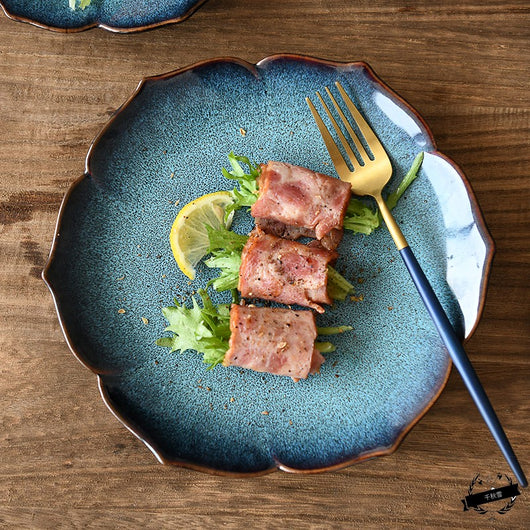 Juego de Platos de Cerámica Creativa para el Hogar